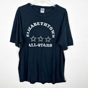 Vintage Cotton Russell Athletic All Stars Black Single Stitch 80s Tee Shirt